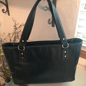 Kate Spade Black Leather Tote bag